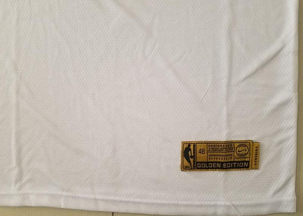 Kyrie Irving 11 White Golden Edition Jersey - Image 4