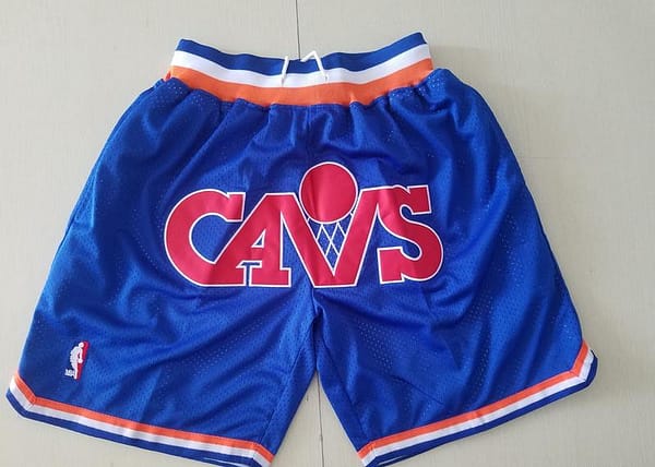 Cleveland 1988-89 Throwback Classics Basketball Team Shorts