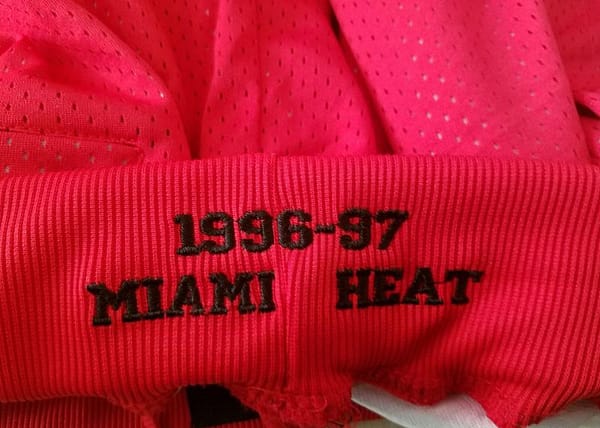 Miami 1996-97 Throwback Classics Basketball Team Shorts - Image 5