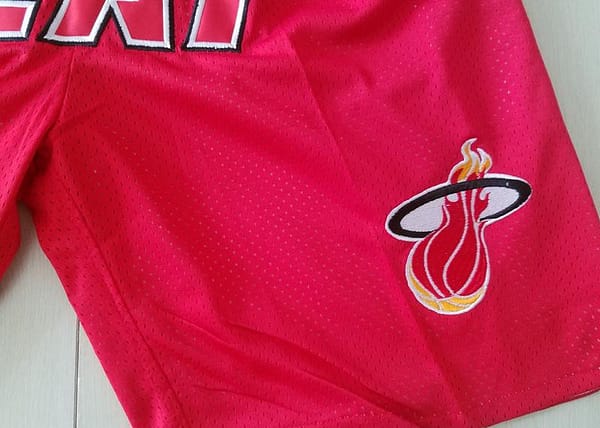 Miami 1996-97 Throwback Classics Basketball Team Shorts - Image 6