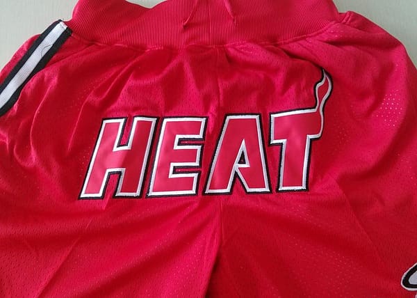 Miami 1996-97 Throwback Classics Basketball Team Shorts - Image 7