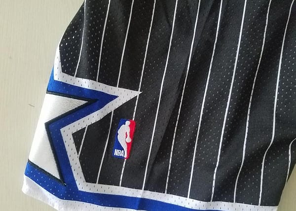 Orlando 1992-93 Throwback Classics Basketball Team Shorts - Image 3