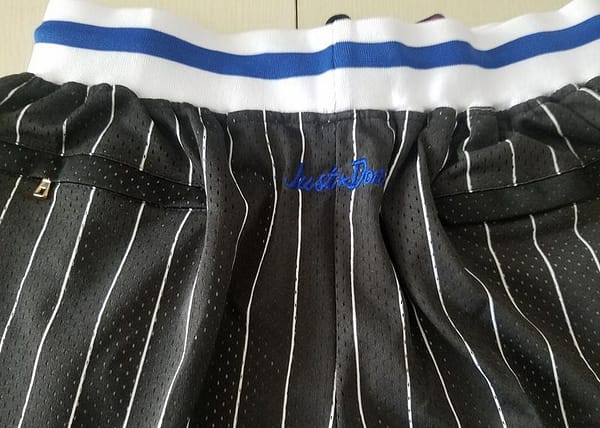 Orlando 1992-93 Throwback Classics Basketball Team Shorts - Image 5