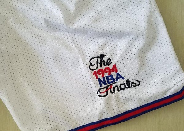 New York The 1994 Finals Basketball Team Shorts - Image 7