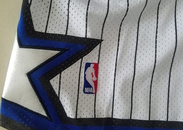 Orlando 1992-93 Throwback Classics Basketball Team Shorts - Image 3