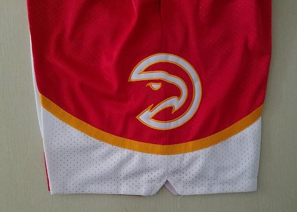 Atlanta 1986-87 Throwback Classics Basketball Club Shorts - Image 3