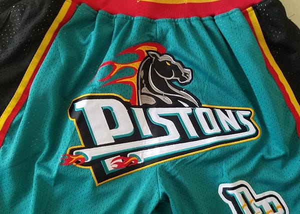 Detroit Throwback Classics Basketball Club Shorts - Image 4