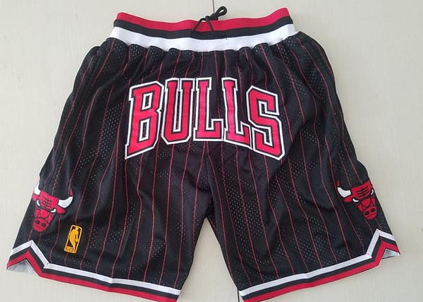 Chicago 1997-98 Throwback Classics Basketball Team Shorts
