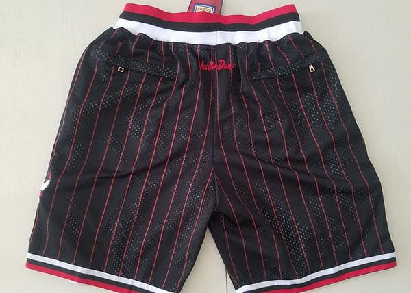 Chicago 1997-98 Throwback Classics Basketball Team Shorts - Image 4