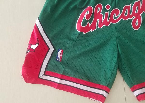 Chicago 1997-98 Throwback Classics Basketball Team Shorts - Image 3
