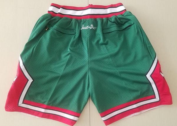 Chicago 1997-98 Throwback Classics Basketball Team Shorts - Image 4