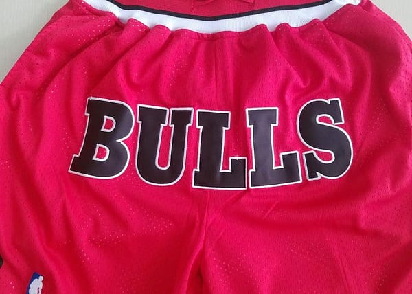 Chicago 1997-98 Throwback Classics Basketball Team Shorts - Image 4