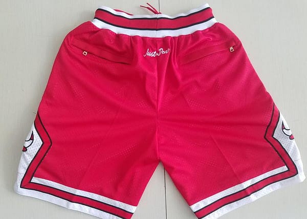 Chicago 1997-98 Throwback Classics Basketball Team Shorts - Image 6