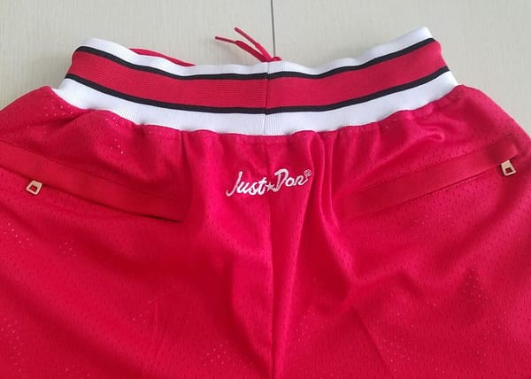 Chicago 1997-98 Throwback Classics Basketball Team Shorts - Image 9