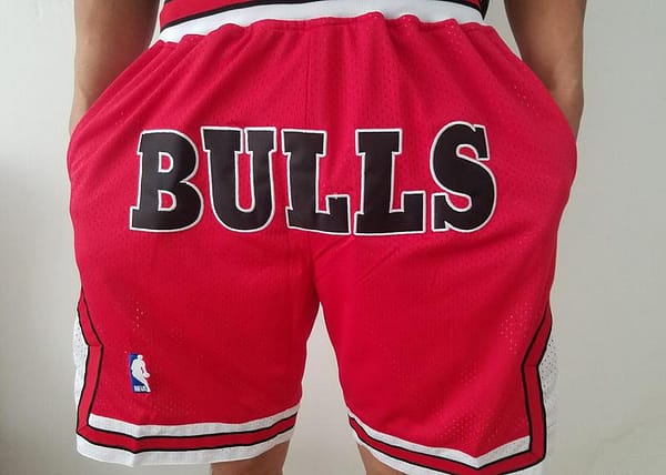 Chicago 1997-98 Throwback Classics Basketball Team Shorts - Image 14