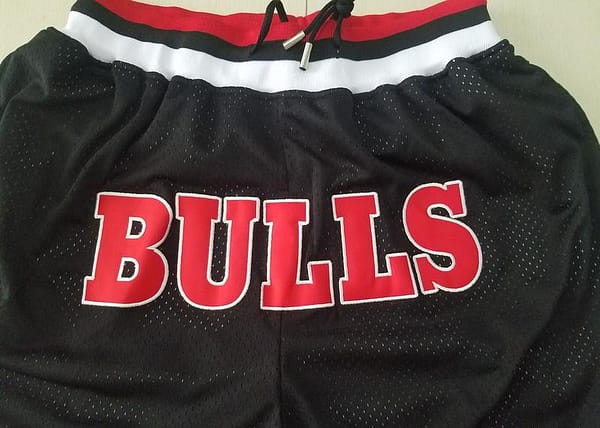 Chicago 1997-98 Throwback Classics Basketball Team Shorts - Image 2