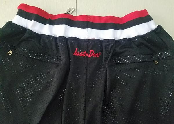 Chicago 1997-98 Throwback Classics Basketball Team Shorts - Image 4