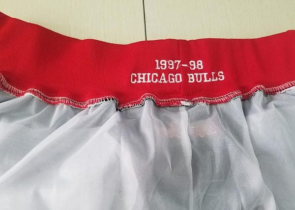 Chicago 1997-98 Throwback Classics Basketball Team Shorts - Image 9