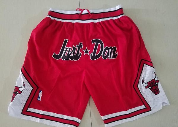 Chicago 1997-98 Throwback Classics Basketball Team Shorts