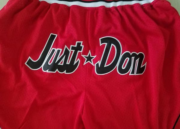 Chicago 1997-98 Throwback Classics Basketball Team Shorts - Image 2