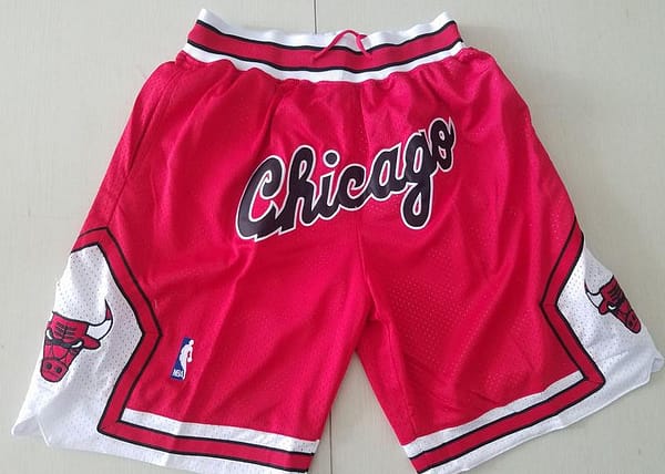 Chicago 1997-98 Throwback Classics Basketball Team Shorts