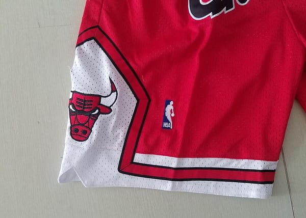 Chicago 1997-98 Throwback Classics Basketball Team Shorts - Image 4
