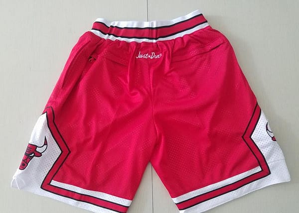 Chicago 1997-98 Throwback Classics Basketball Team Shorts - Image 6