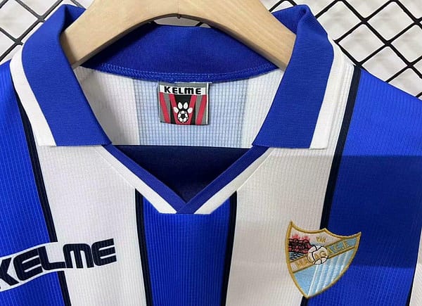 Retro 97/98 Malaga Home Jersey - Image 4