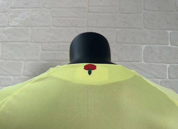 Player Version 2024 Spain Away Yellow Long Sleeve Jersey - Image 4