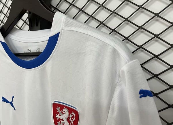 2024 Czech Republic Away White Jersey - Image 3