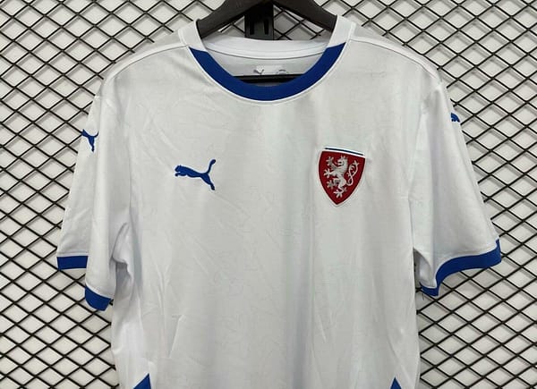 2024 Czech Republic Away White Jersey - Image 4