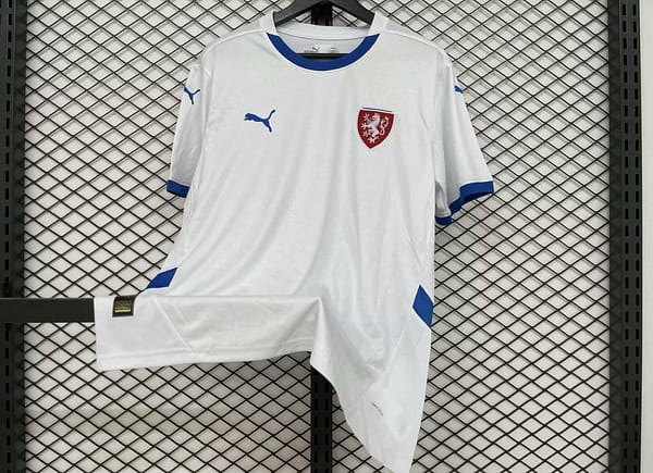 2024 Czech Republic Away White Jersey - Image 7