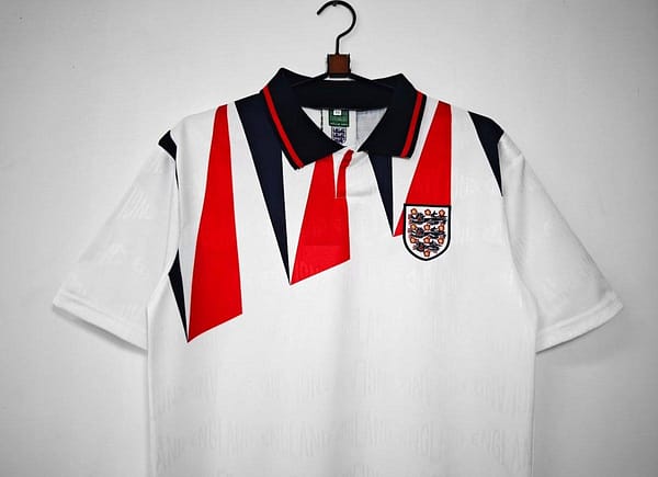 Retro 1992 England Home Jersey - Image 3