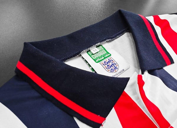 Retro 1992 England Home Jersey - Image 4