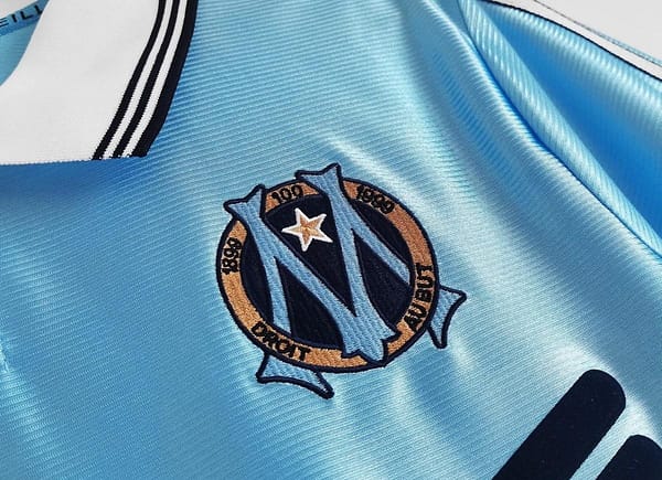 Retro 98/99 Marseille away Soccer Jersey - Image 9
