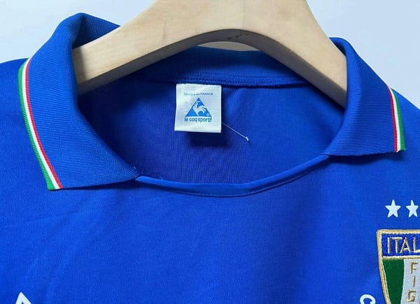 Retro 1982 Italy Home Long Sleeve Jersey - Image 3