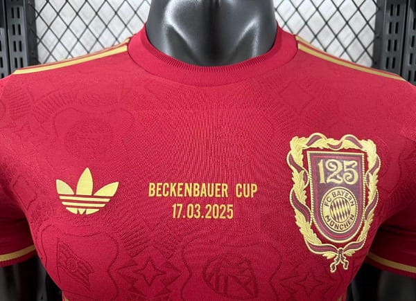 Player Version 2024/25 Bayern Munich 125 Anniversary Beckenbauer Jersey - Image 3
