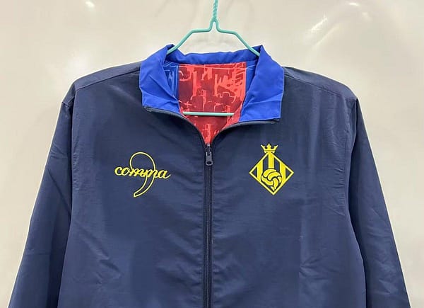 25/26 Barcelona Comma Football Reversible Windbreaker - Image 4