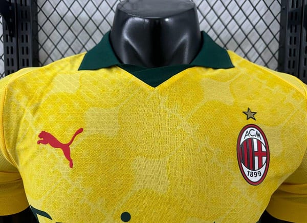 Player Version 25/26 AC Away Yellow Jersey - Image 3