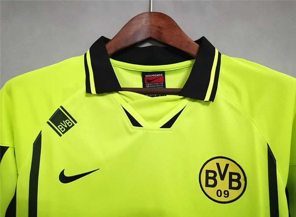 Retro 96/97 Borussia Dortmund Home Jersey - Image 4