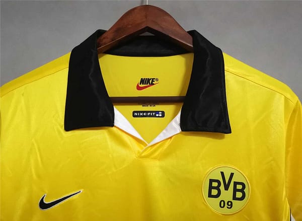 Retro 98/99 Borussia Dortmund Home Jersey - Image 3