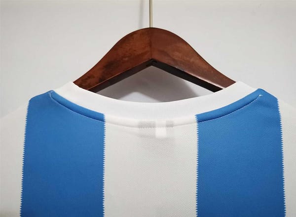 Retro 1986 Argentina Home Long Sleeve Jersey - Image 2