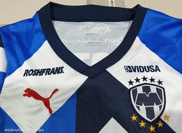 24/25 Kids Monterrey Home Jersey - Image 3