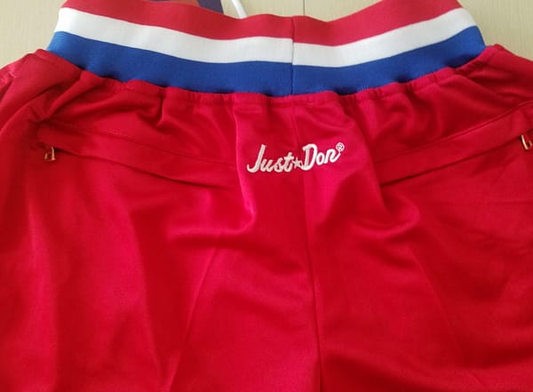 J*D 1991 All Star Throwback Classics Basketball Shorts - Image 3