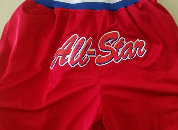 J*D 1991 All Star Throwback Classics Basketball Shorts - Image 4