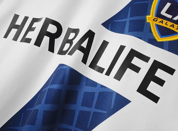 Retro 11-12 La Galaxy Home Long Sleeve Jersey - Image 6