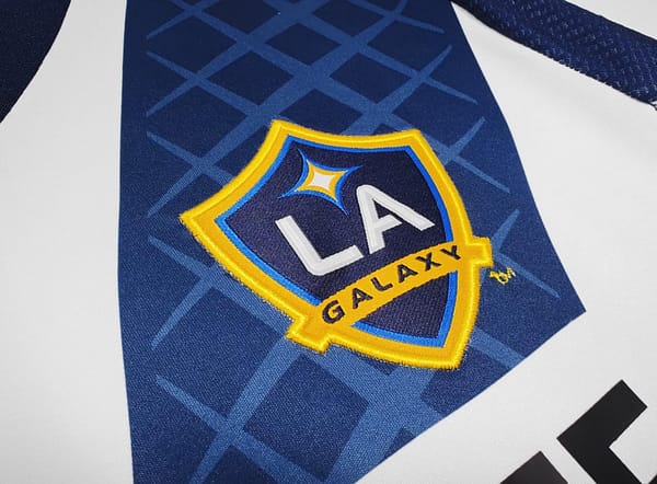 Retro 11-12 La Galaxy Home Long Sleeve Jersey - Image 8
