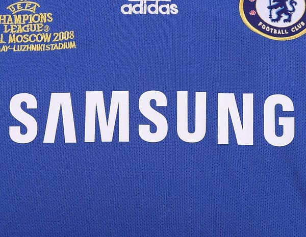 Retro Kids 07/08 Chelsea Home Champion Jersey - Image 3