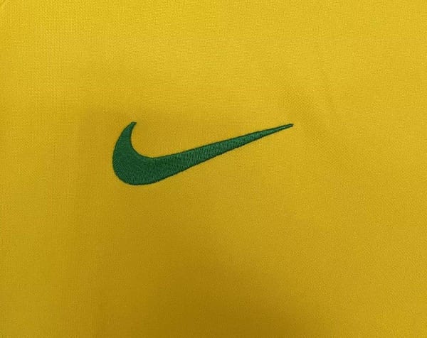 Retro 2002 Brazil Home Long Sleeve Jersey - Image 6