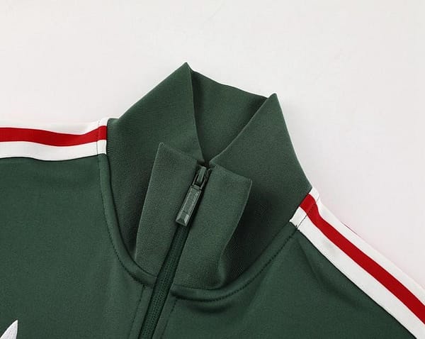 2024 Mexico Green Full Zipper Jacket +Long Pants - Image 3